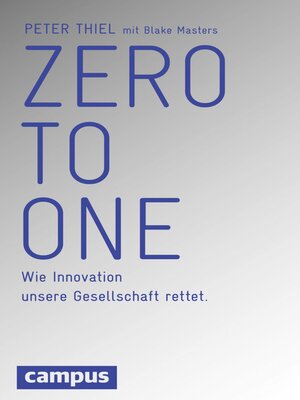 cover image of Zero to One